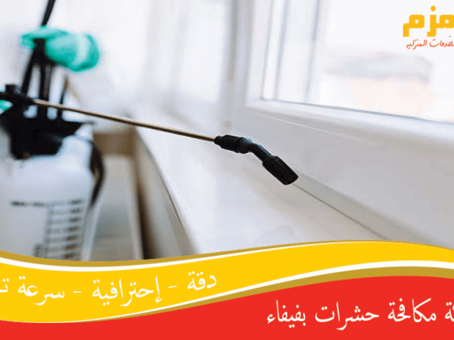 شركة مكافحة حشرات بفيفاء