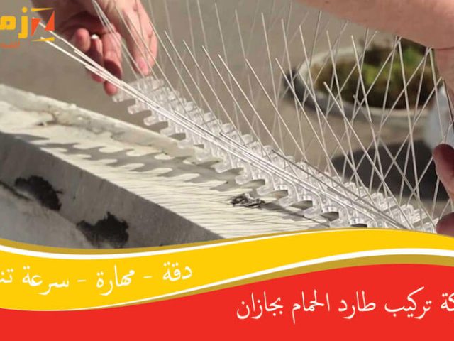 شركة تركيب طارد الحمام بجازان
