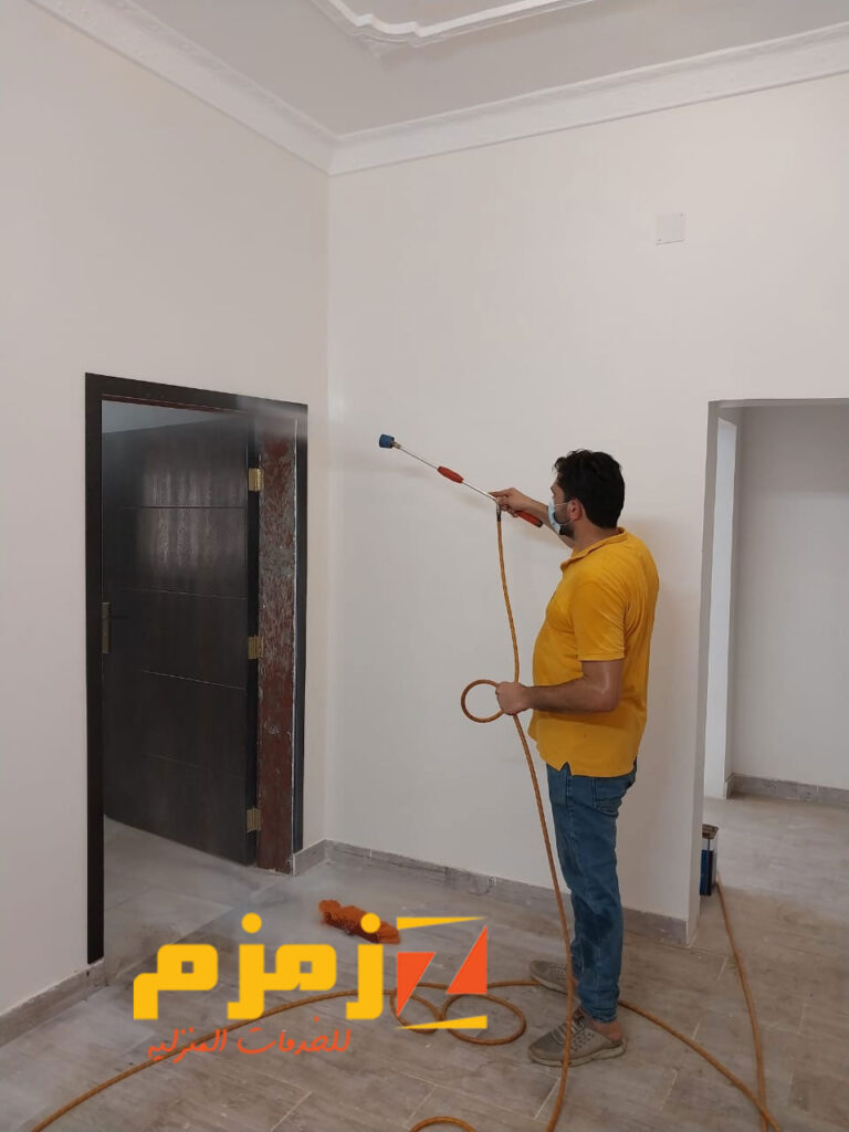 تنظيف المنزل